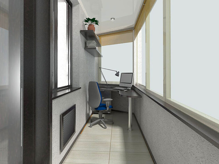 Утепление балкона