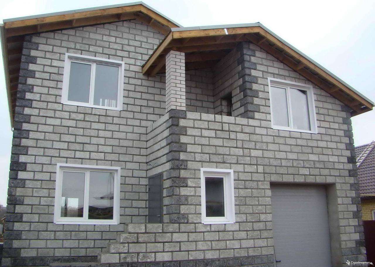 Строительство дома из блоков