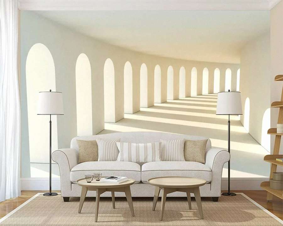 Мебель на ножках для увеличения пространства комнаты