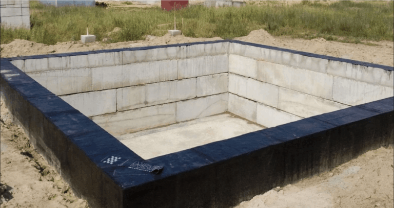 Применение фундаментных блоков