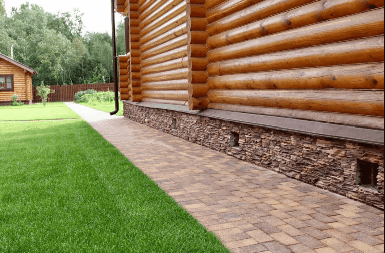 Отмостка частного дома