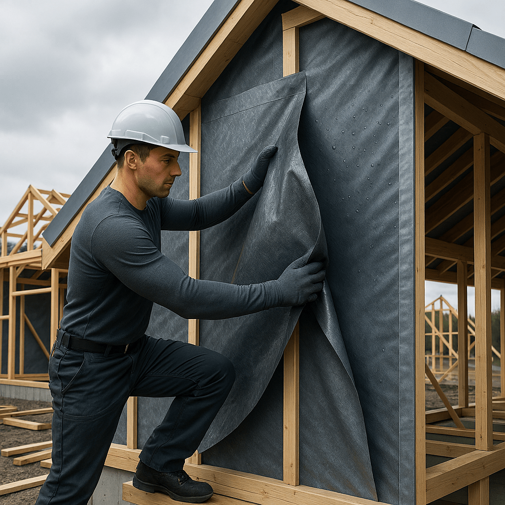 Пароизоляция и ветровлагозащита частного дома