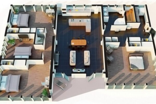 Планировка помещений в частном доме