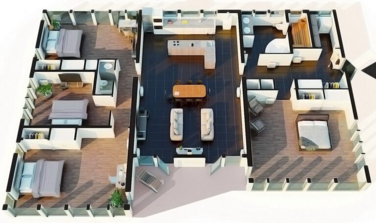 Планировка помещений в частном доме