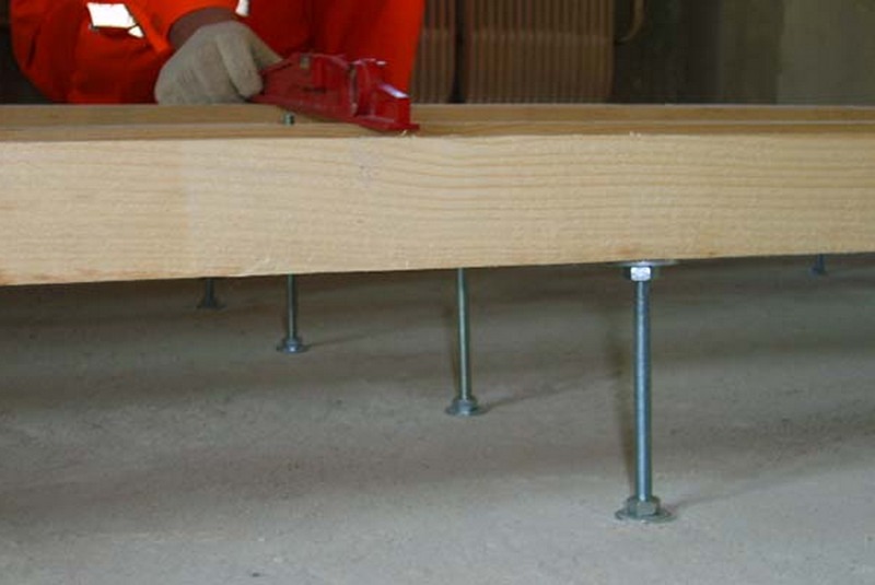 Регулируемые лаги с анкер-шпильками